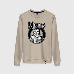 Женский свитшот Misfits want your skull