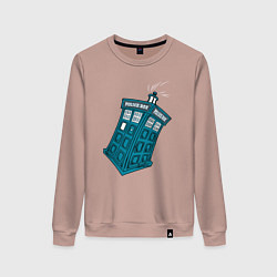 Женский свитшот Adventure tardis