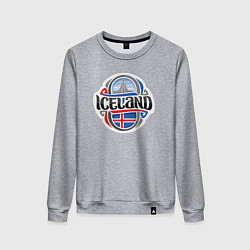 Женский свитшот Моя Исландия