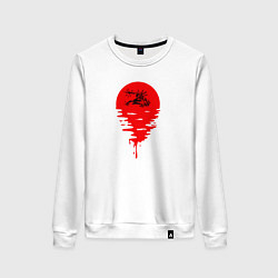 Свитшот хлопковый женский Ultrakill V1, цвет: белый