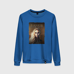 Свитшот хлопковый женский Elden ring - Shadow of the erdtree, цвет: синий