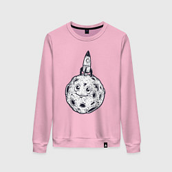 Женский свитшот Добрая Луна