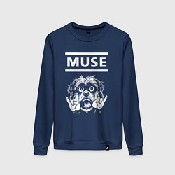 Женский свитшот Muse rock dog