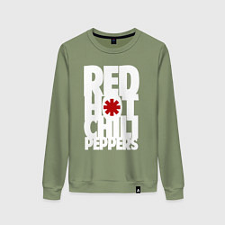 Женский свитшот RHCP - title and logo