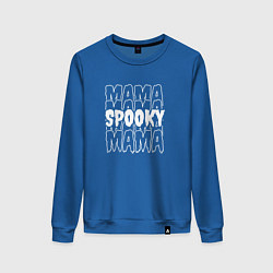 Женский свитшот Spooky mom