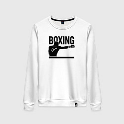 Женский свитшот Боксер boxing