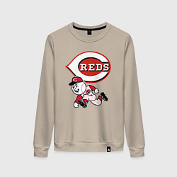 Женский свитшот Cincinnati reds baseball team - talisman