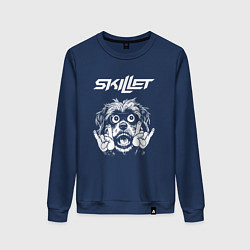 Женский свитшот Skillet rock dog