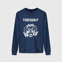 Женский свитшот Powerwolf rock dog