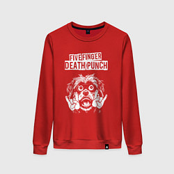 Женский свитшот Five Finger Death Punch rock dog