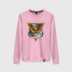 Свитшот хлопковый женский Ultra Marin - Indomitus, цвет: светло-розовый
