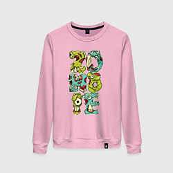 Женский свитшот Зомби