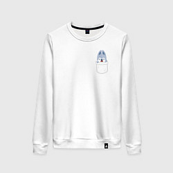 Женский свитшот Wolf Chan in pocket