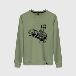 Женский свитшот Викинг вольво