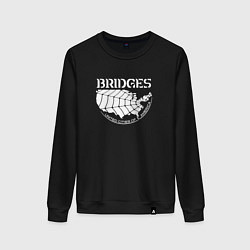 Женский свитшот Bridges logo