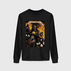 Женский свитшот Metallica - wolf