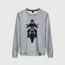 Женский свитшот Skeletor racer