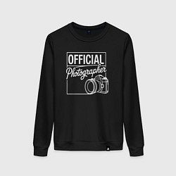 Женский свитшот Официальный фотограф