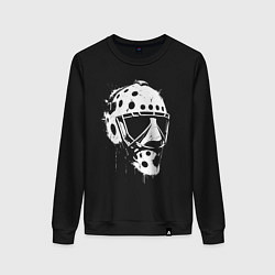 Женский свитшот Белая хоккейная маска