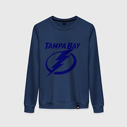 Свитшот хлопковый женский HC Tampa Bay, цвет: тёмно-синий