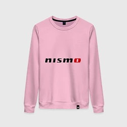Свитшот хлопковый женский Nismo, цвет: светло-розовый