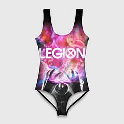 Купальник-боди 3D женский Legion Minds, цвет: 3D-принт