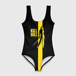 Купальник-боди 3D женский Kill Bill, цвет: 3D-принт