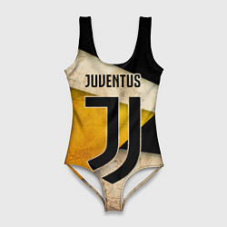 Купальник-боди 3D женский FC Juventus: Old Style, цвет: 3D-принт