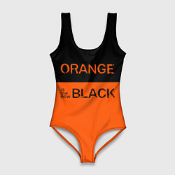 Купальник-боди 3D женский Orange Is the New Black, цвет: 3D-принт