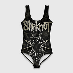 Женский купальник-боди Slipknot goat