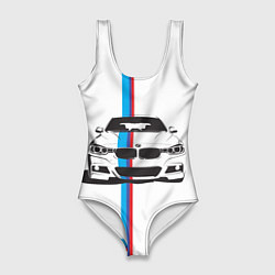 Купальник-боди 3D женский BMW WILD BEAST, цвет: 3D-принт