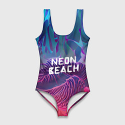 Женский купальник-боди Neon beach