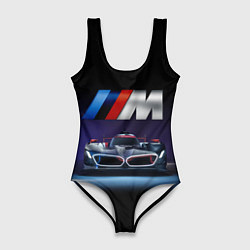 Купальник-боди 3D женский BMW M Performance Motorsport, цвет: 3D-принт