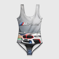 Женский купальник-боди BMW M8 Safety car