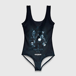 Купальник-боди 3D женский Персонажи Alan Wake, цвет: 3D-принт