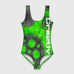 Купальник-боди 3D женский Креатив, цвет: 3D-принт