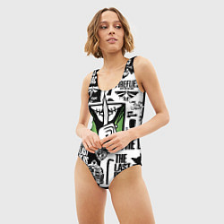 Купальник-боди 3D женский The Last of Us pattern, цвет: 3D-принт — фото 2