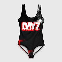 Купальник-боди 3D женский Dayz световые краски, цвет: 3D-принт