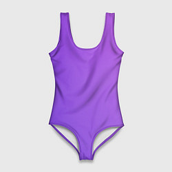 Купальник-боди 3D женский The color is purple, цвет: 3D-принт