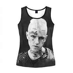 Майка-безрукавка женская Lil Peep: Black Edition, цвет: 3D-черный