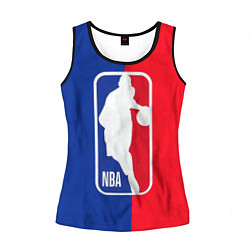 Майка-безрукавка женская NBA Kobe Bryant, цвет: 3D-черный