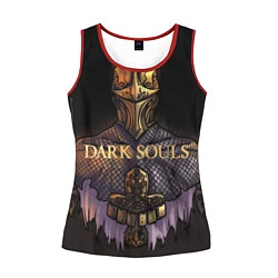 Майка-безрукавка женская Dark Souls: Knight, цвет: 3D-красный