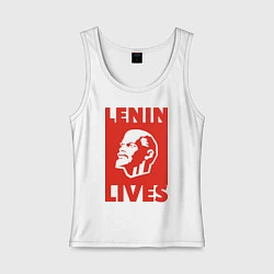 Женская майка Lenin Lives
