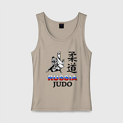 Женская майка Russia Judo