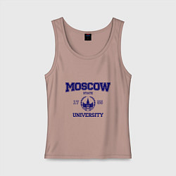 Женская майка MGU Moscow University