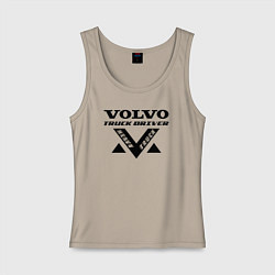 Женская майка Volvo Дальнобойщик