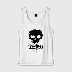 Женская майка Zero skull