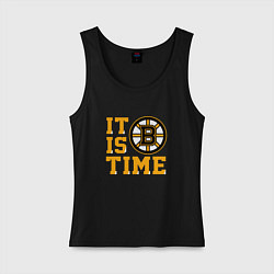 Женская майка It Is Boston Bruins Time, Бостон Брюинз