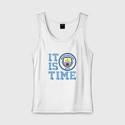 Женская майка It is Manchester City Time