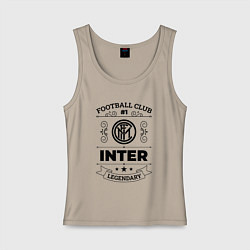 Женская майка Inter: Football Club Number 1 Legendary